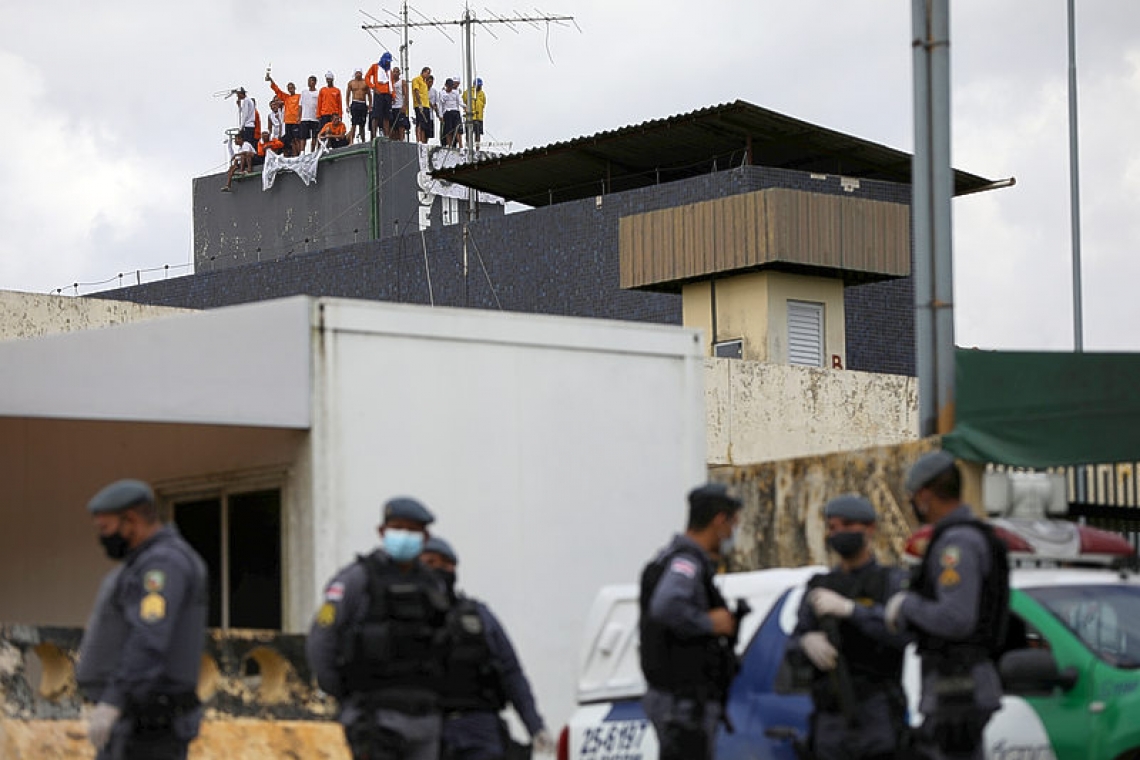 Prisoners take guards hostage in Brazil's coronavirus-hit Manaus